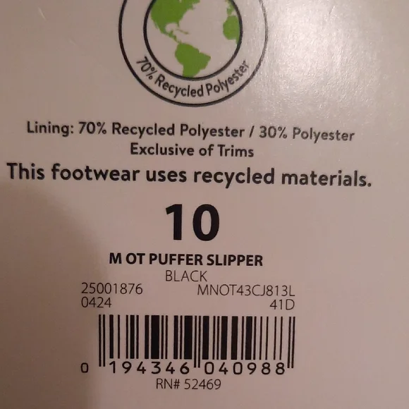 Ozark Trail Black Slip-On Loafers for Men Water Repellent Outdoor Gear - Picture 5 of 5